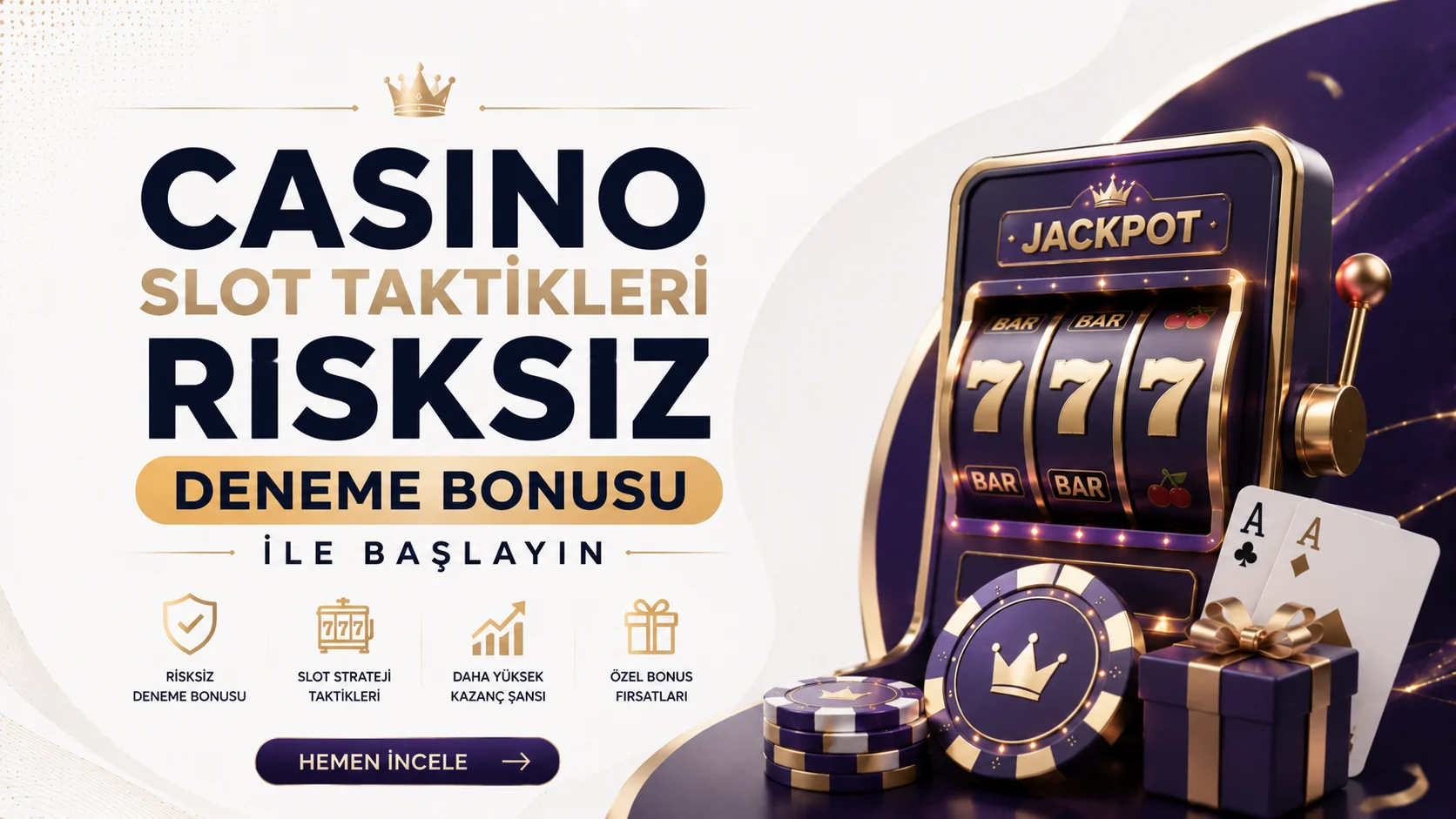 Casino Slot Taktikleri Risksiz Deneme Bonusu ile Başlayın