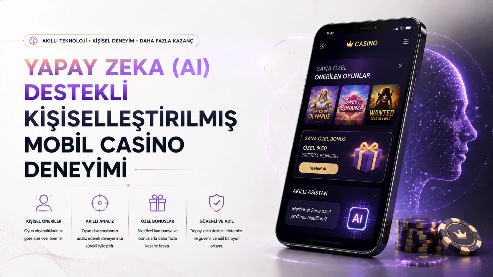 Yapay Zeka (AI) Destekli Kişiselleştirilmiş Mobil Casino Deneyimi